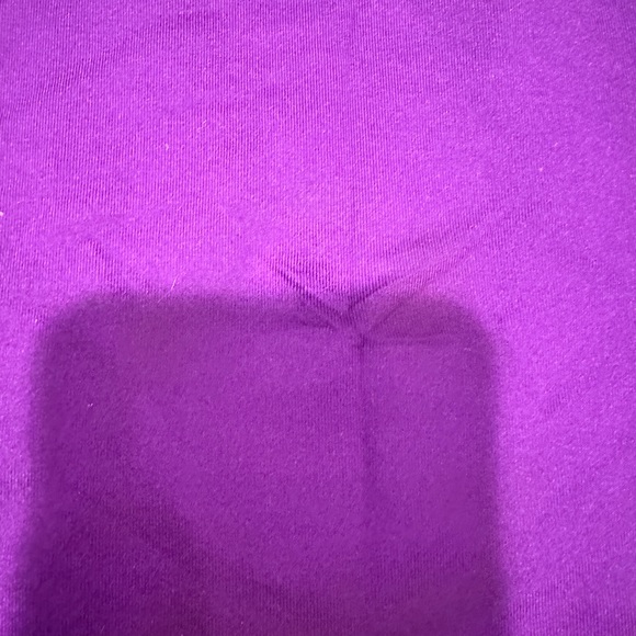 Chicos purple long sleeve top size 2 - Picture 5 of 6